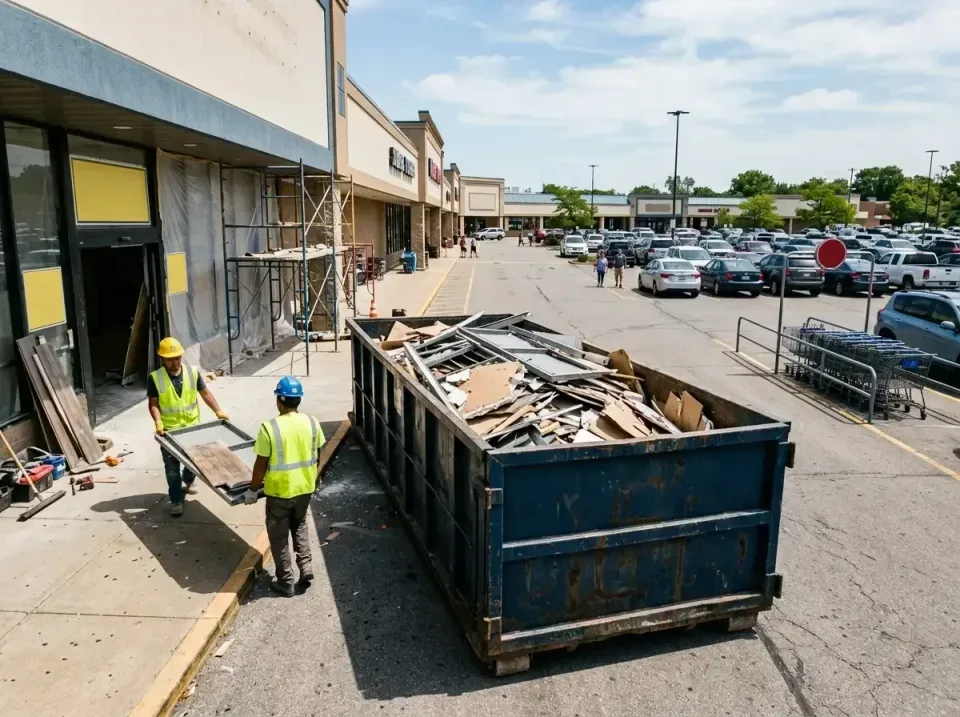 retail-store-renovation-debris-003 — frequently asked questions, Roll-off Dumpster Rentals in Steele Creek, AK